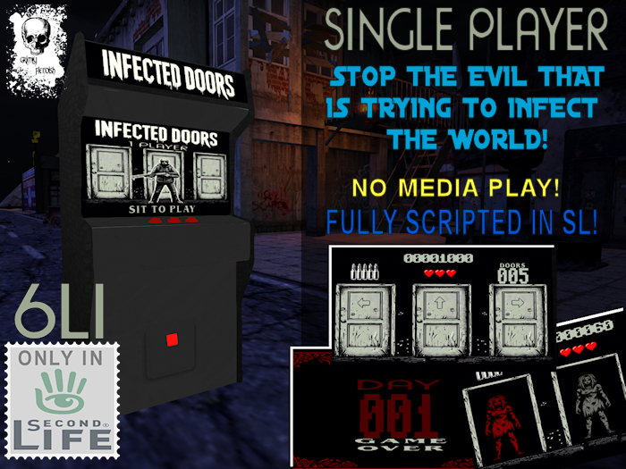 Grimly Fiendish - Infected Doors Arcade