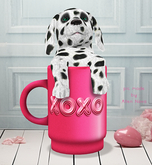 8. MOoH! Love mug dalmatian XOXO - ❤️ SALE ❤️