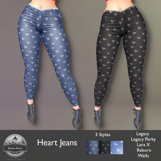Mostyn St - Heart Jeans