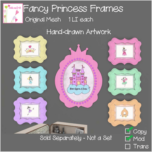 ::cute as f*ck:: Fancy Frame Princess