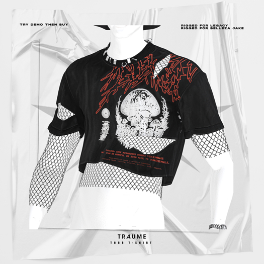 [Traume] Tb88 T-shirt Black