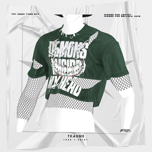 [Traume] Tb88 T-shirt Green