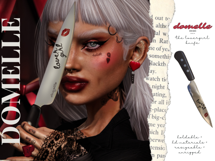 Domelle: The Lovergirl Collection Knife
