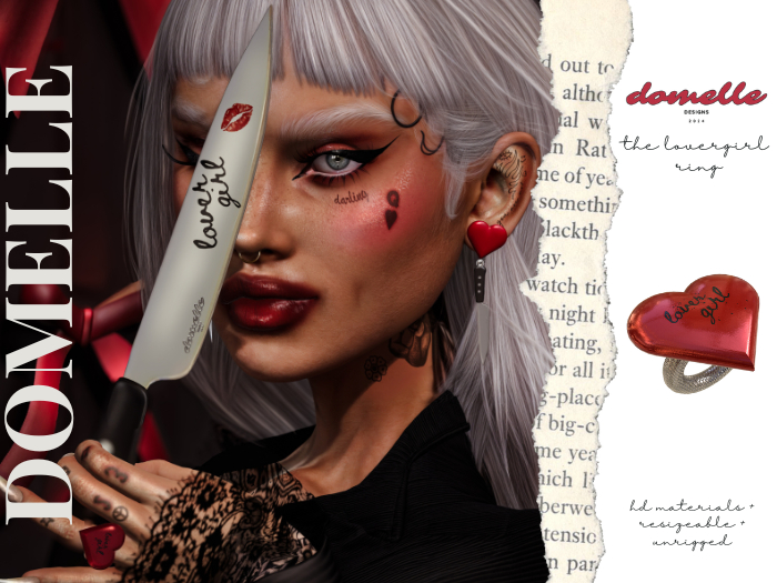 Domelle: The Lovergirl Collection Ring