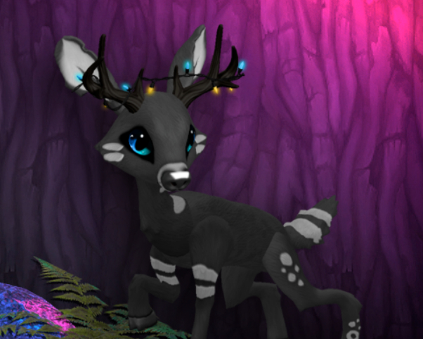 CHARKY TEARDROP MALE DUO LIGHTS SIZE 3 Breedable Fawn Log No Food Necessary!