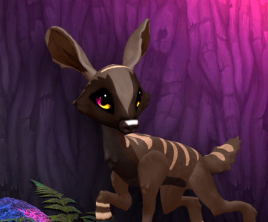 CHOCOSABER GLISTEN FEMALE (ANTELOPE DNA) SIZE 4Breedable Fawn Log No Food Necessary! 