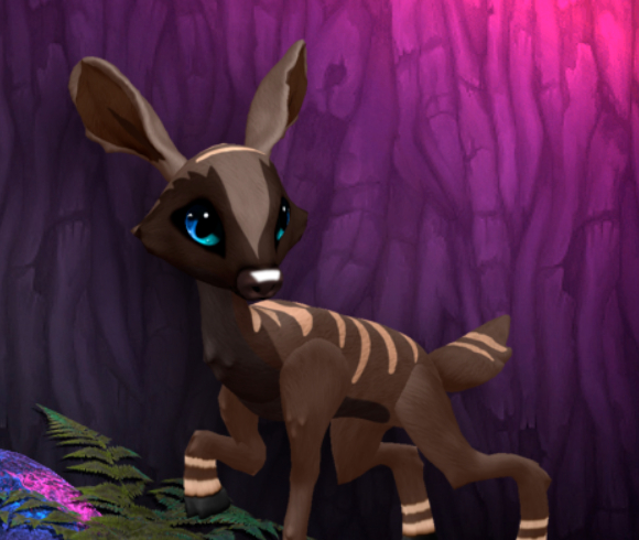 CHOCOSABER TEARDROP (DUO LIGHS DNA) SIZE 4 Breedable Fawn Log No Food Necessary!
