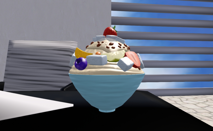 Fruit Cake Bowl