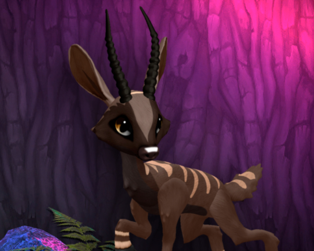 CHOCOSABER DAWNLIGHT MALE ANTELOPE SIZE 4 Breedable Fawn Log No Food Necessary!