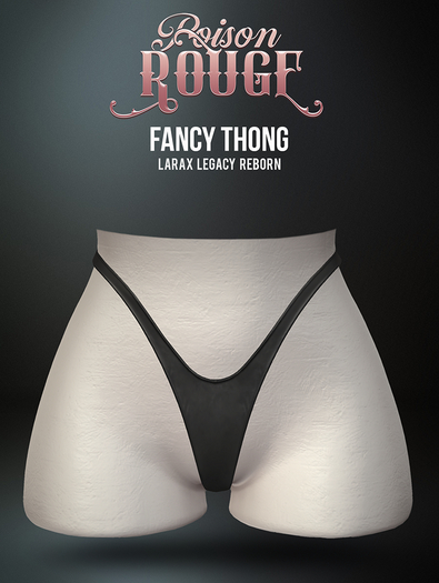 POISON ROUGE Fancy Thong
