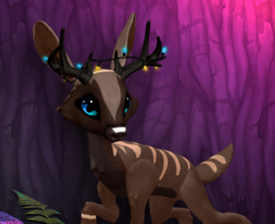 CHOCOSABER TEARDROP MALE DUO LIGHTS SIZE 4 Breedable Fawn Log No Food Necessary!