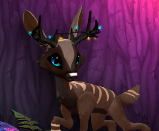CHOCOSABER TEARDROP MALE DUO LIGHTS SIZE 4 Breedable Fawn Log No Food Necessary!