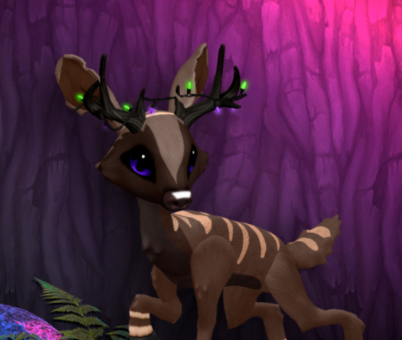 CHOCOSABER INDIGO MALE VENOM LIGHTS SIZE 3 Breedable Fawn Log No Food Necessary!