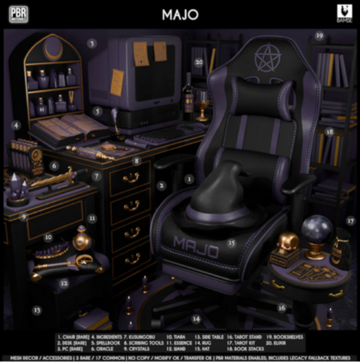 3. BAMSE : Majo - PC RARE BOX