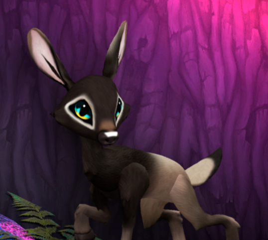 ELKY SOLTRA FEMALE (DEER DNA) SIZE 8 Breedable Fawn Log No Food Necessary!