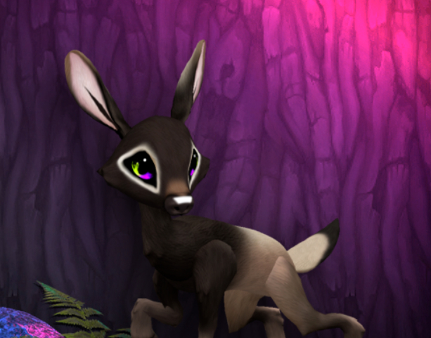 ELKY ECTOPLASM FEMALE (GREEN LIGHTS DNA) SIZE 5 Breedable Fawn Log No Food Necessary!