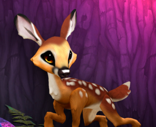 FAWNY PYRO FEMALE (ANTELOPE DNA) SIZE 4 Breedable Fawn Log No Food Necessary!