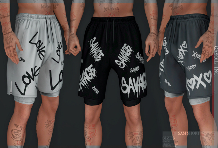 [GL - inc.] - Sam Shorts FatPack