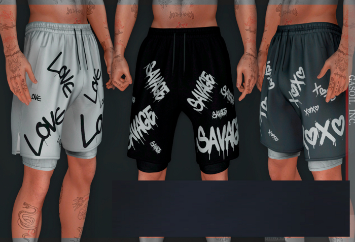 [GL - inc.] - Sam Shorts Blue