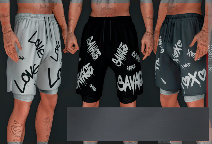 [GL - inc.] - Sam Shorts Gray