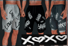 [GL - inc.] - Sam Shorts Black XOXO