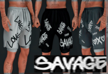 [GL - inc.] - Sam Shorts Black Savage