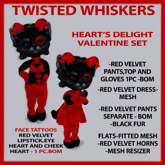 *TW* HEART'S DELIGHT VALENTINE SET