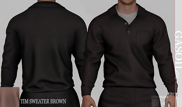 [GL - inc.] - Tim Sweater Brown