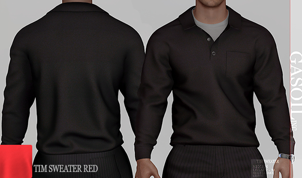 [GL - inc.] - Tim Sweater Red