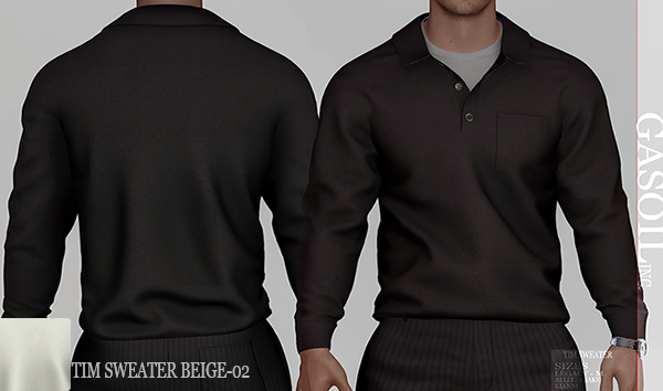 [GL - inc.] - Tim Sweater Milk White