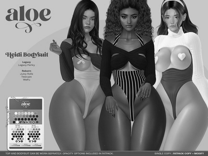 Aloe. Heidi Bodysuit // DEMO
