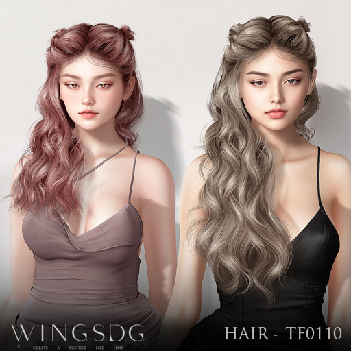 WINGS-HAIR-TF0110 Grays & Browns (Pack)