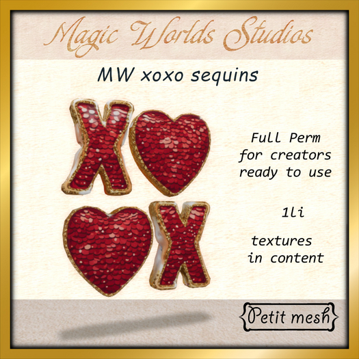MW xoxo sequins FullPerm