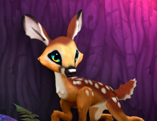 FAWNY SOLTRA FEMALE (VENOM LIGHTS DNA) SIZE 3 Breedable Fawn Log No Food Necessary!