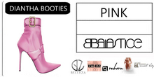 Baiastice_Diantha Booties-Pink