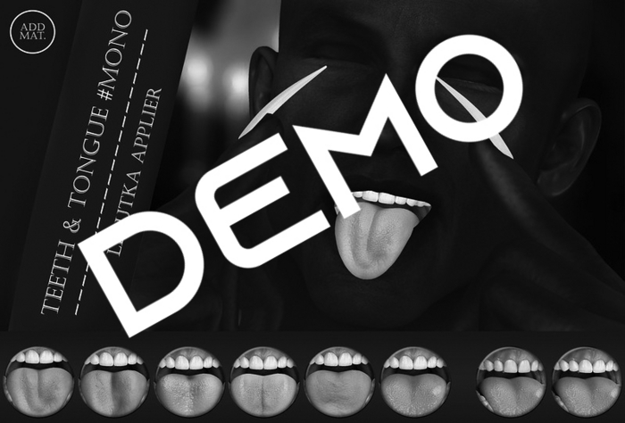 RELENTLESS TEETH&TONGUE #MONO [LELUTKA] DEMO