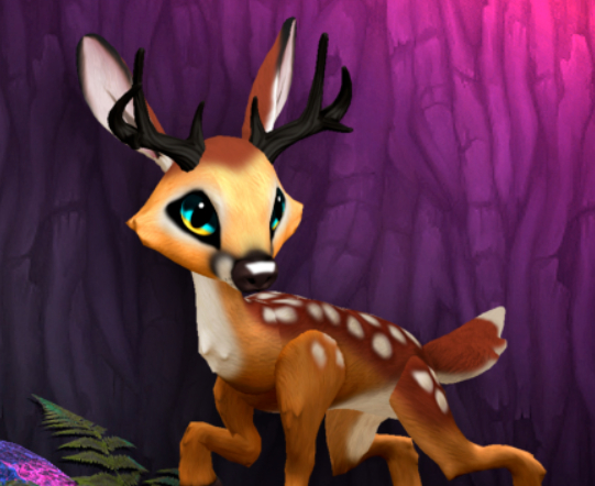 FAWNY SOLTRA MALE DEER SIZE 8 Breedable Fawn Log No Food Necessary!
