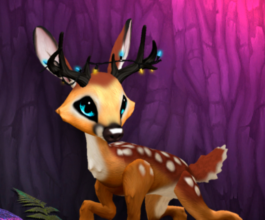 FAWNY BLUESPECK MALE DUO LIGHTS SIZE 4 Breedable Fawn Log No Food Necessary!