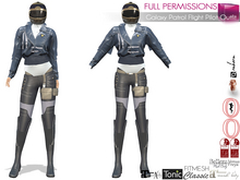 5in1 Full Perm Galaxy Patrol Flight Pilot Outfit Slink Maitreya 5.3 LaraX Belleza Tonic Ocacin Ebody Reborn Legacy