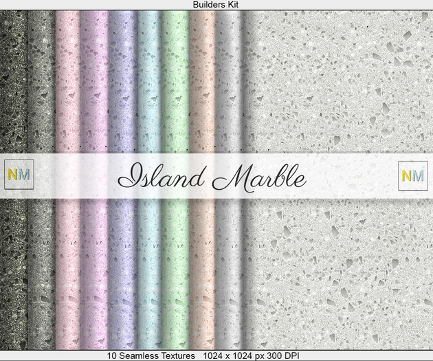 Island Marble Seamless Textures NM