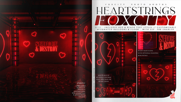 FOXCITY. Photo Booth - Heartstrings