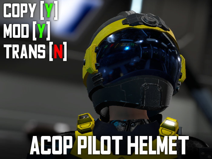 ACOP Pilot Helmet (PBR ONLY)