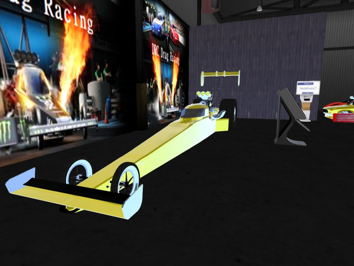 Top Fuel Dragster Complete