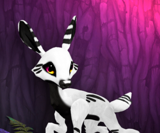 INKY GLISTEN FEMALE (DUO LIGHTS DNA) SIZE 5 Breedable Fawn Log No Food Necessary!