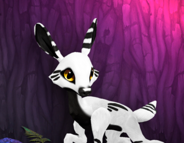 INKY GOLDSPECK FEMALE (DUO LIGHTS DNA) SIZE 8 Breedable Fawn Log No Food Necessary!