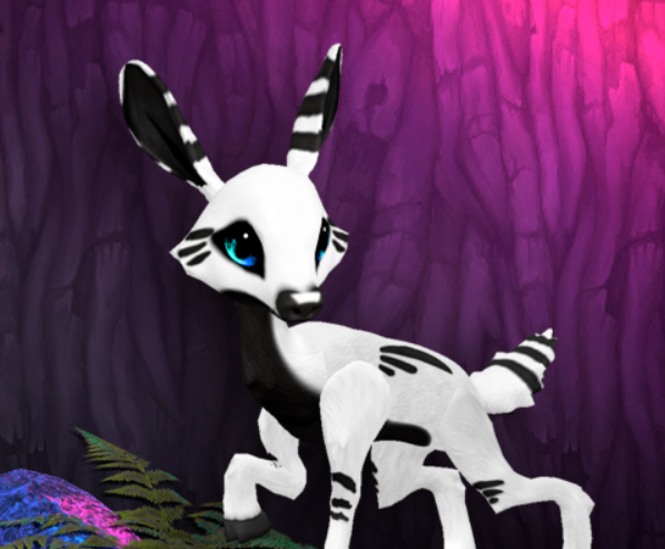 INKY SPLASHY FEMALE (DUO LIGHTS DNA) SIZE 8 Breedable Fawn Log No Food Necessary!