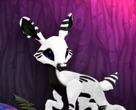 INKY INDIGO FEMALE (RED LIGHTS DNA) SIZE 7 Breedable Fawn Log No Food Necessary!