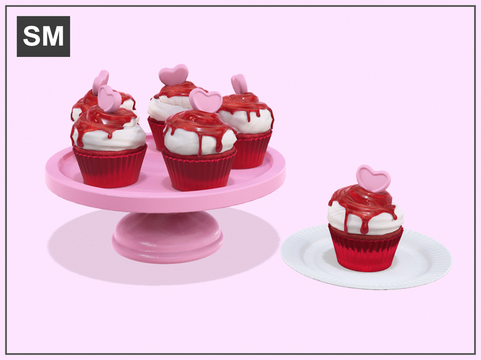 Bloody Valentine Cupcakes (Dispenses Cupcakes)