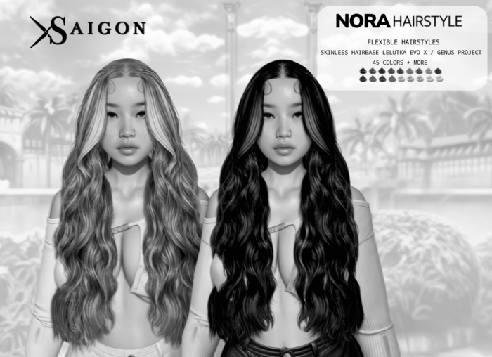 SaiGon - " Nora Hairstyles " DEMO