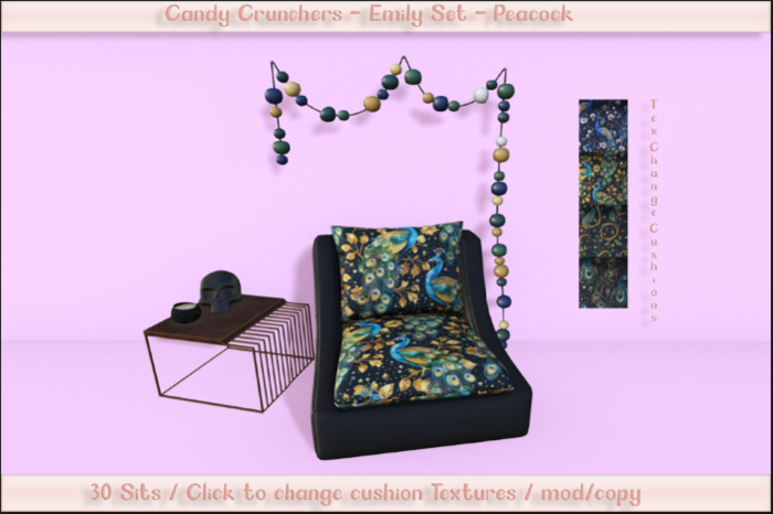 {CC} - Emily Set - Peacock (unpack)